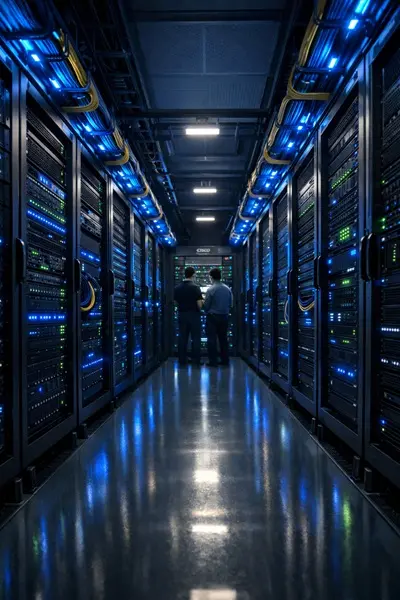 Enterprise networking infrastructure in data center